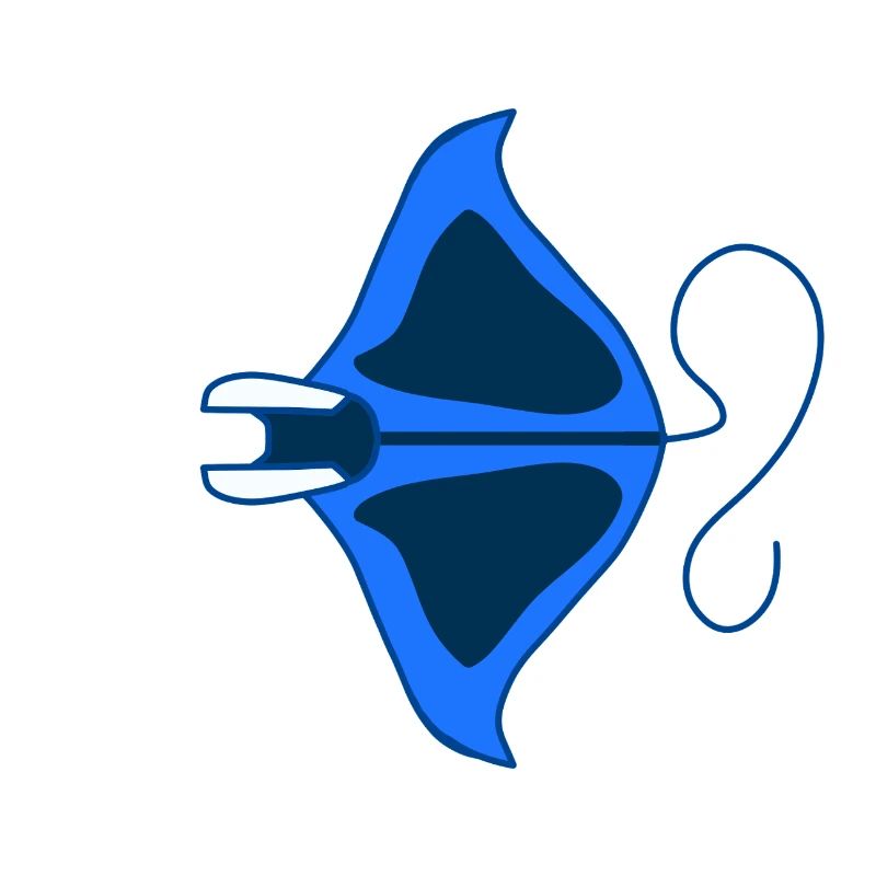 Manta Linear Blue stilisiert