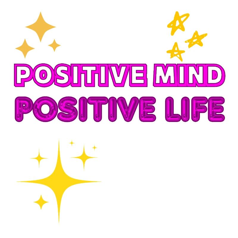 Positive Mind Positive Life Gift Idea