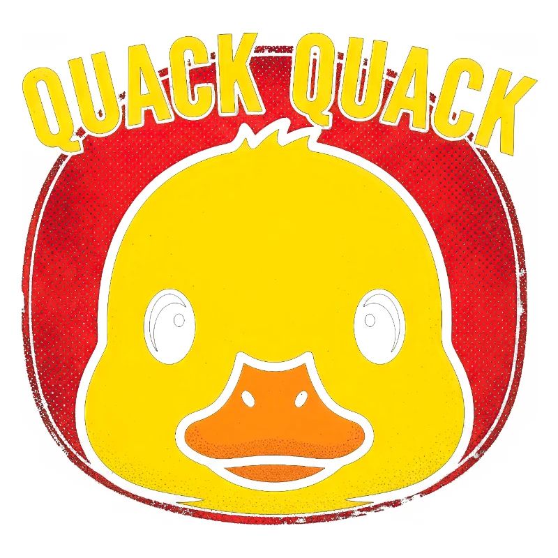 Quack Quack Duck Pop Art