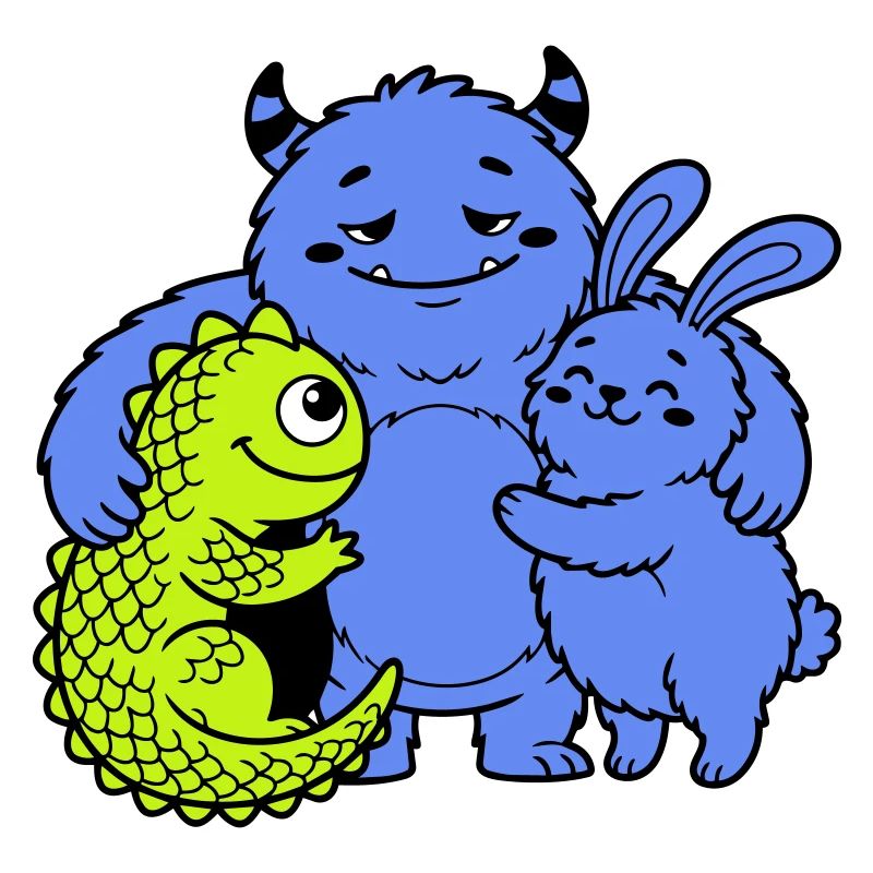 Niedliche Monster
