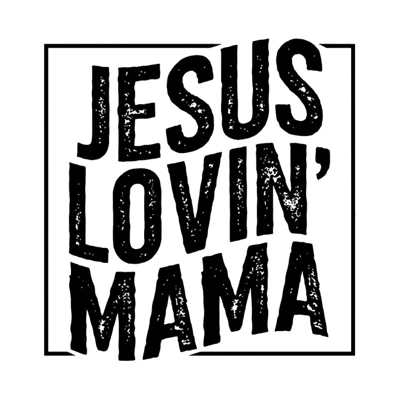 Jesus liebende Mutter Jesus loving Mama Muttertag