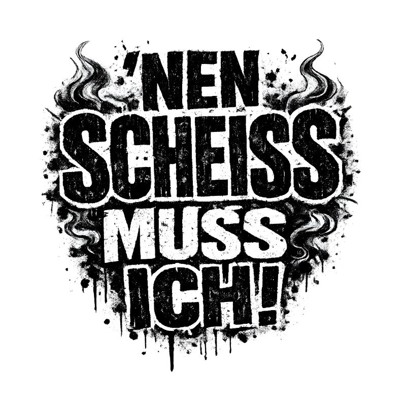 Einen Scheiß Muss Ich Statement