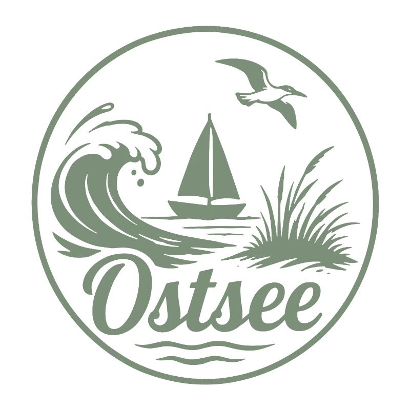 Mer Baltique Vagues Côtes Côtes Amour