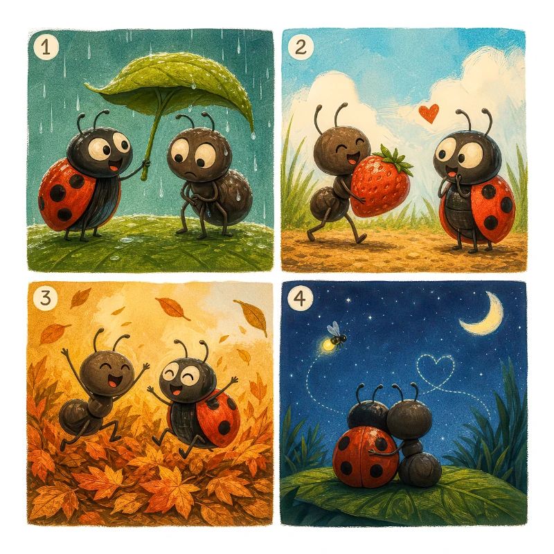 Ladybug und Ant: Ein süßer erster Moment