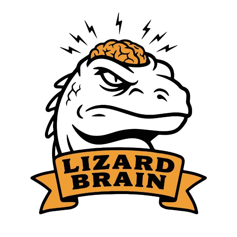 Lizard Brain Lizard Profile Brain Psychology
