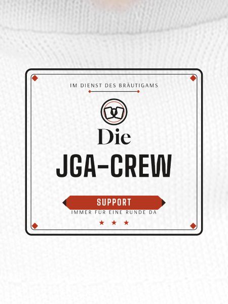 Die JGA-Crew – Support Bräutigam