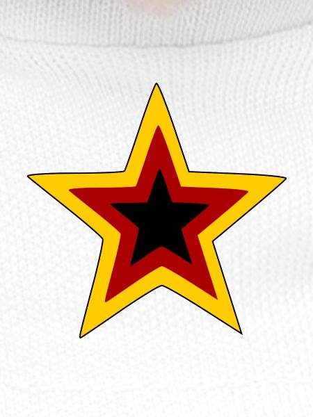 Germany Retro Star Logo