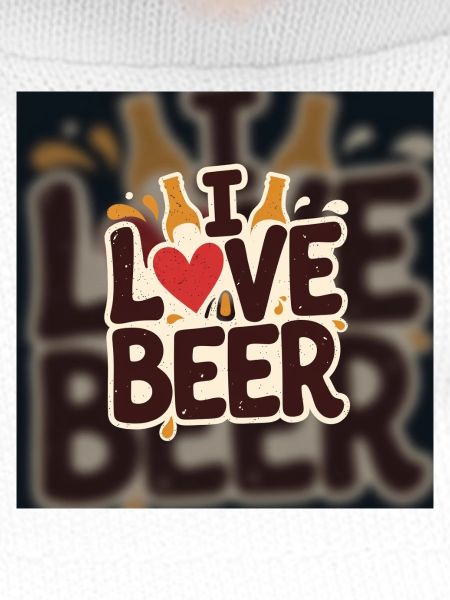 I Love Beer Heart Logo