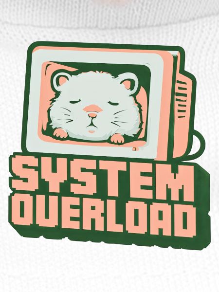 Retro Computer-Kätzchen: System Overload