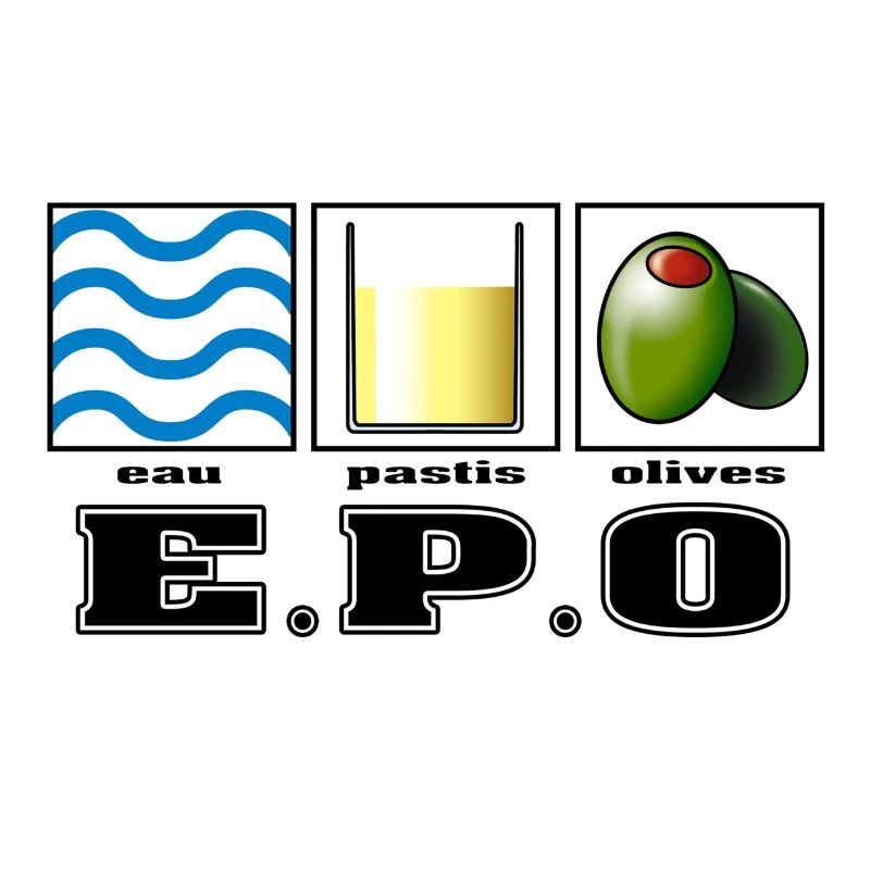e.p.o eau pastis olives