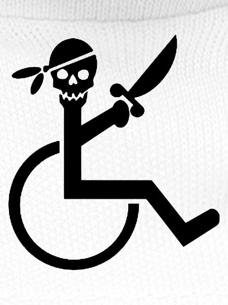 Wheelchair pirate #
