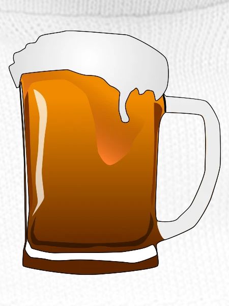 Bierkrug mit Schaum