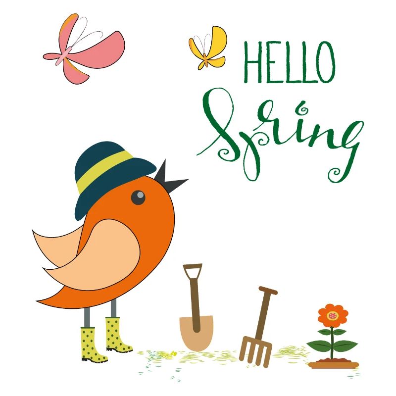 Hello Spring Garten