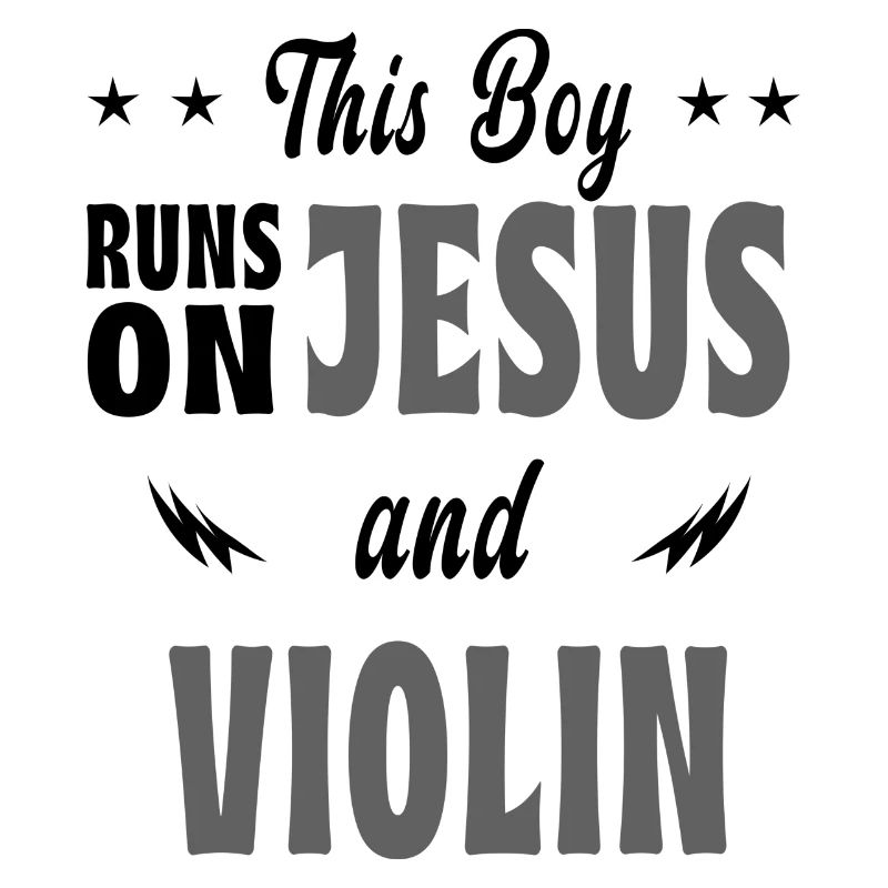 Ce garçon vit de Jésus et de violons