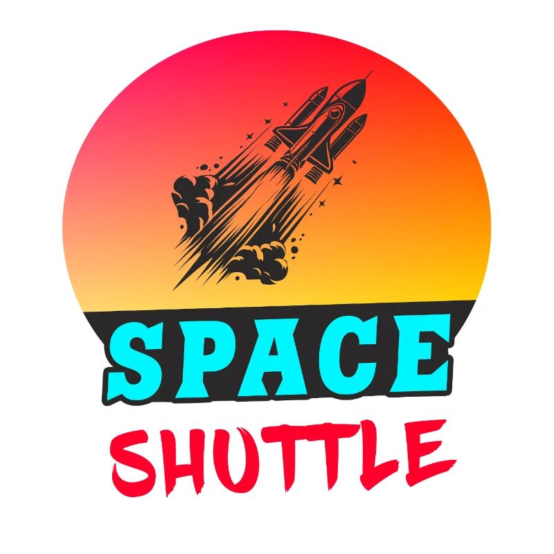 Space Shuttle Sunset Design