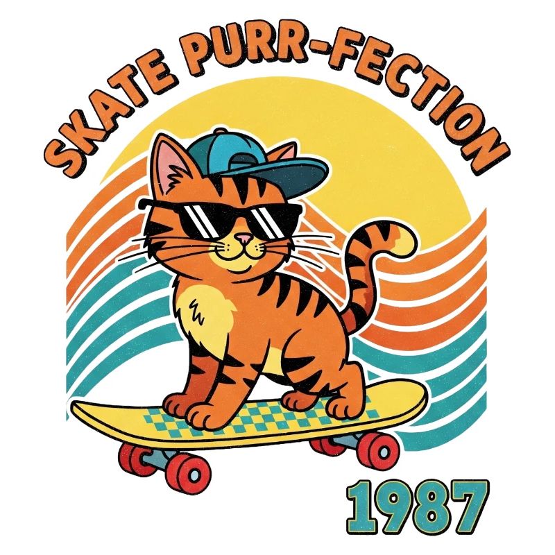Chat de patin
