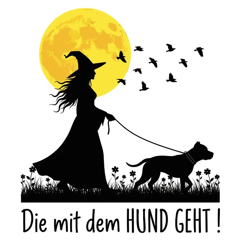 Die mit dem Pitbull geht !