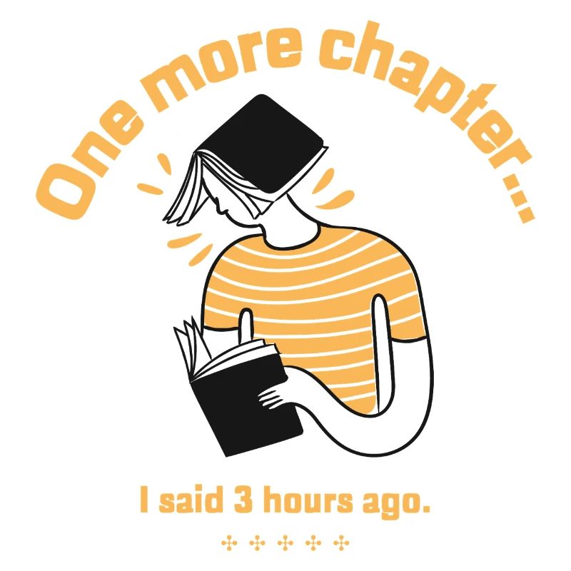 "Noch ein Kapitel... sagte vor 3 Stunden."