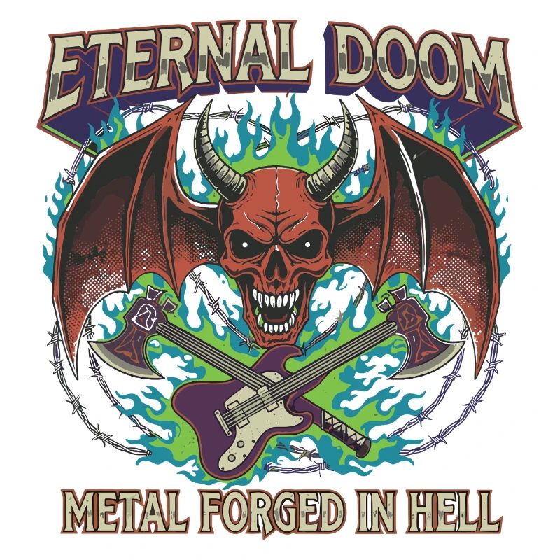 Eternal Doom Hell Metal Artwork