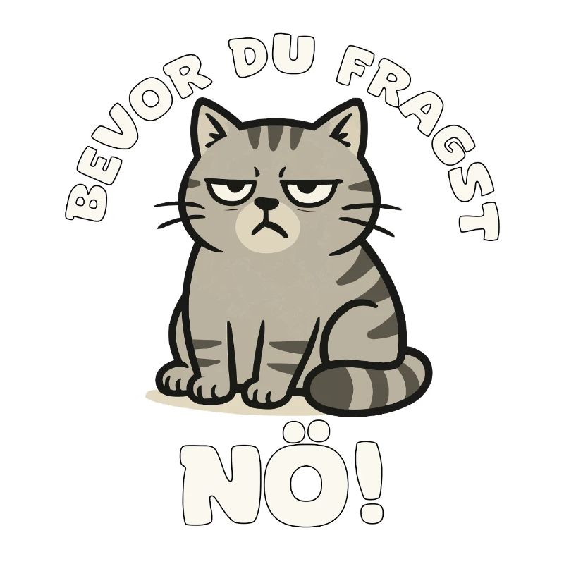 Grim Cat No Before You Ask
