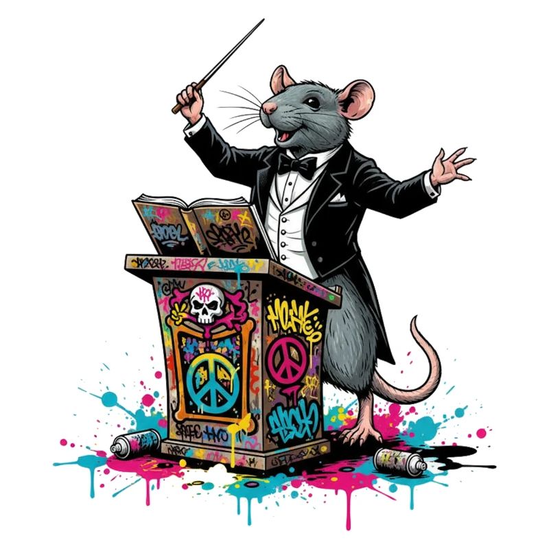 Dirigent | Graffiti-Ratten-DJ Gala