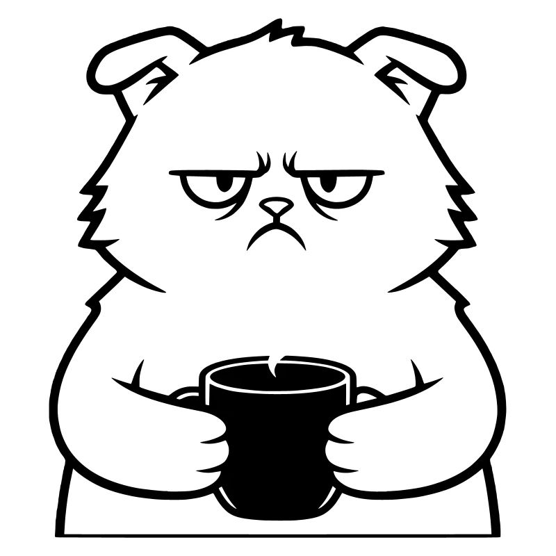 Plan du café Nasty Cat