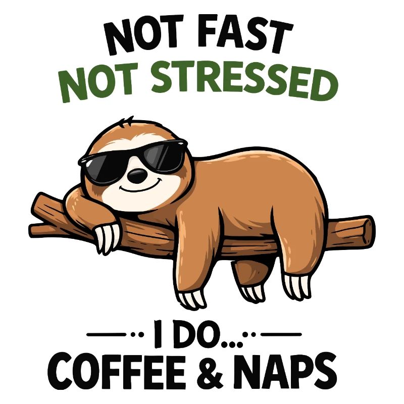 Chill Sloth Kaffee & Nickerchen