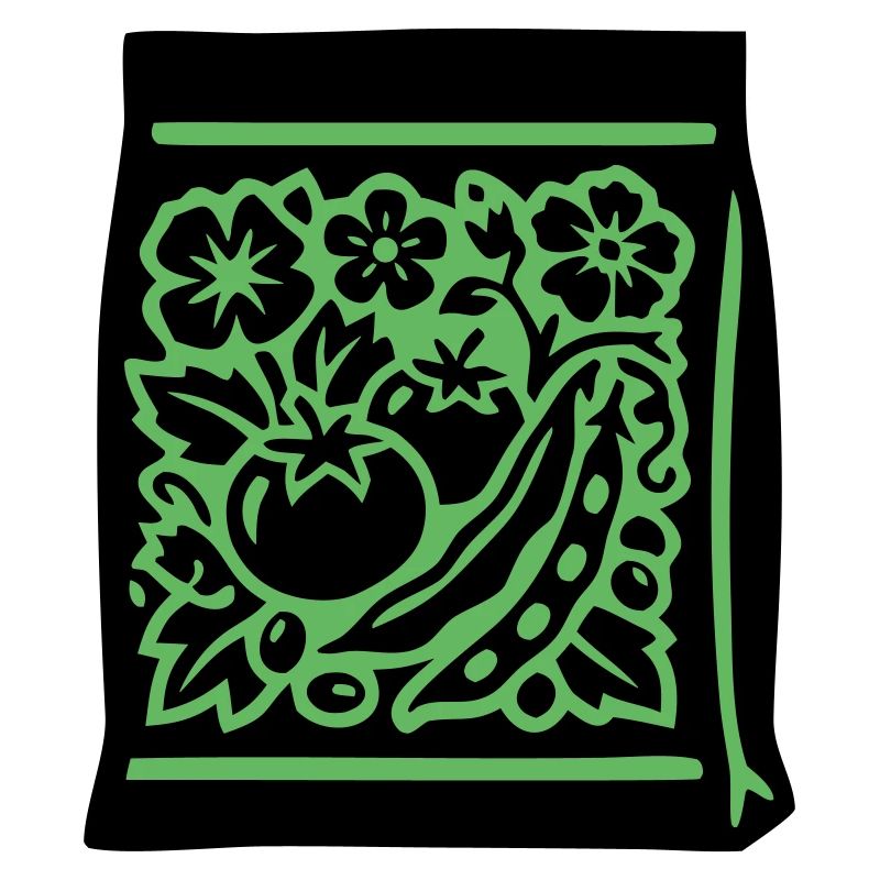 Seeds Bag Tomatoes Vegetables