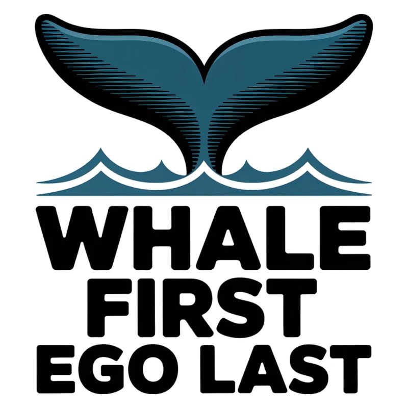 WHALE FIRST • EGO LAST #1