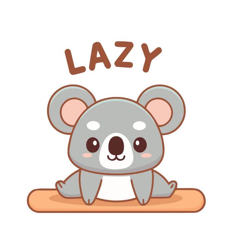 Zen Koala Sloth Meditating