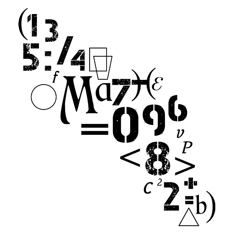 Math Mathematician Analyst Numbers Symbols