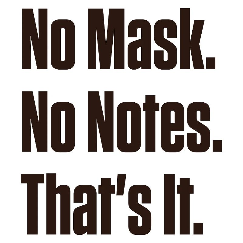 Pas de masque Pas de notes Orgueil neurodivergent