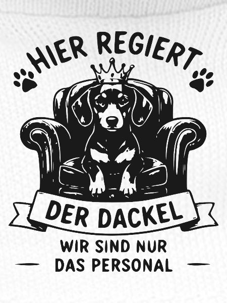Dackelherrschaft am Thron