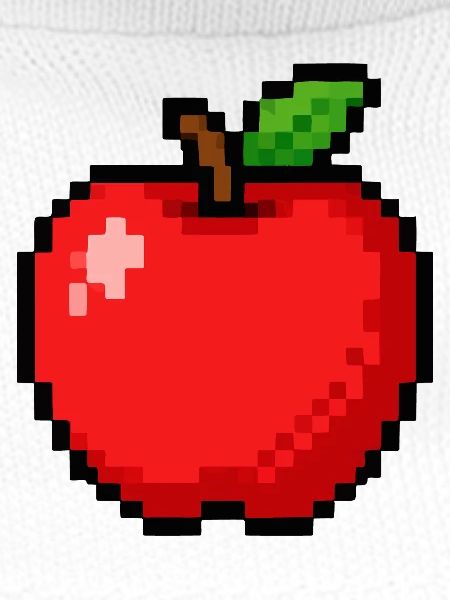 Apfel Pixel Obst