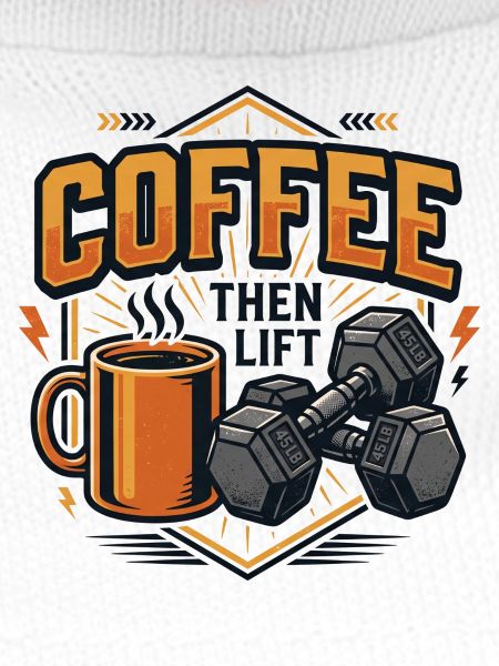 Kaffee, dann heben