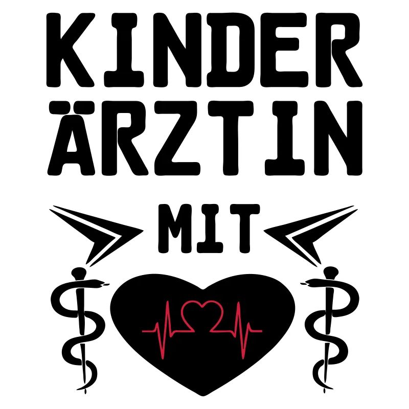 Kinderärztin mit Herz Geschenk