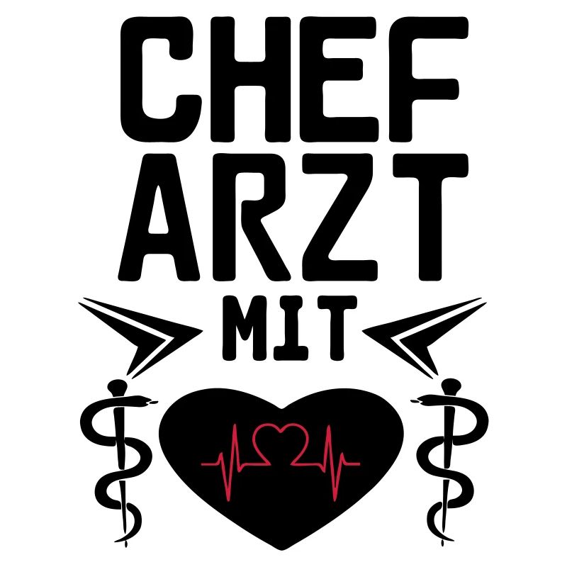Chefarzt mit Herz Geschenk