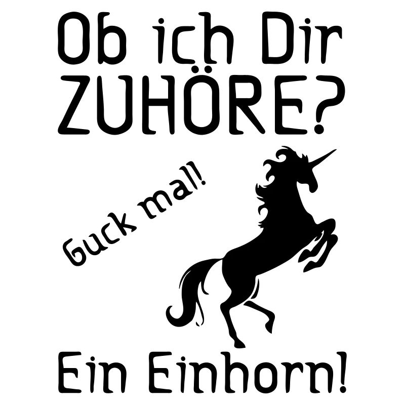 Guck mal! Ein Einhorn! Geschenk
