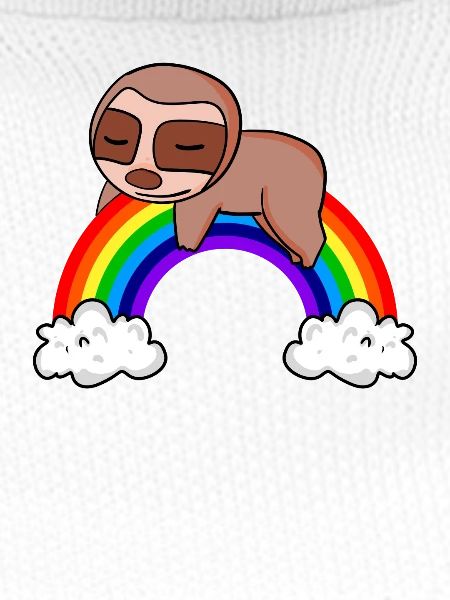Regenbogen Faultier