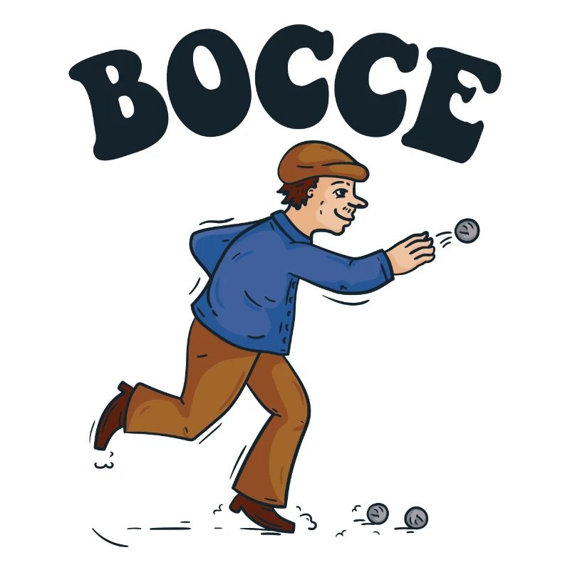 Bocce Saying Bocce Ball with Jack Bocci Game Bocce