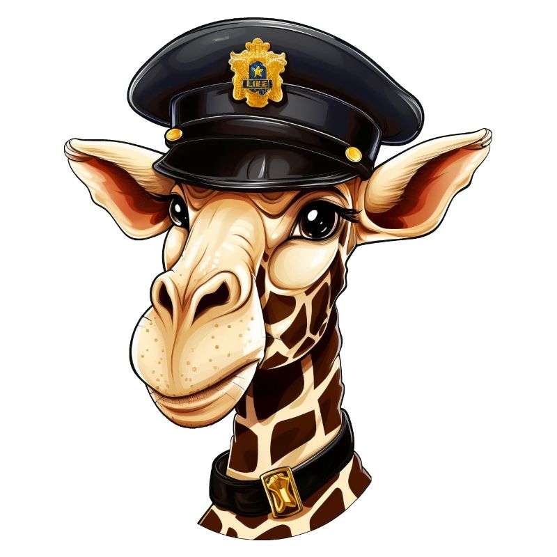 Polizei Giraffe