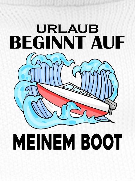 Urlaub Boot Spruch