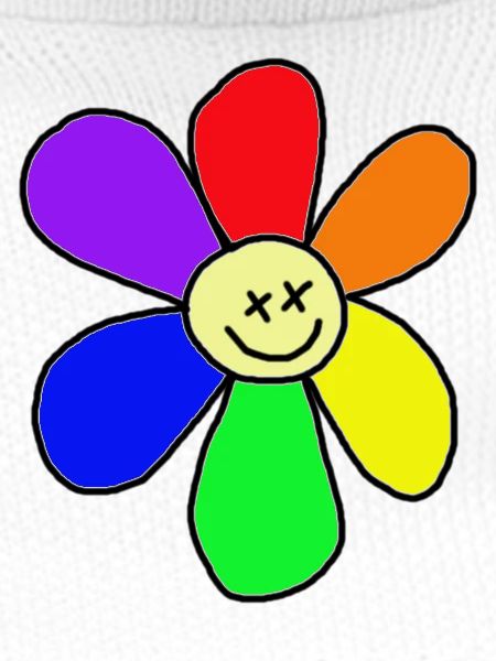 Regenbogen-Blume