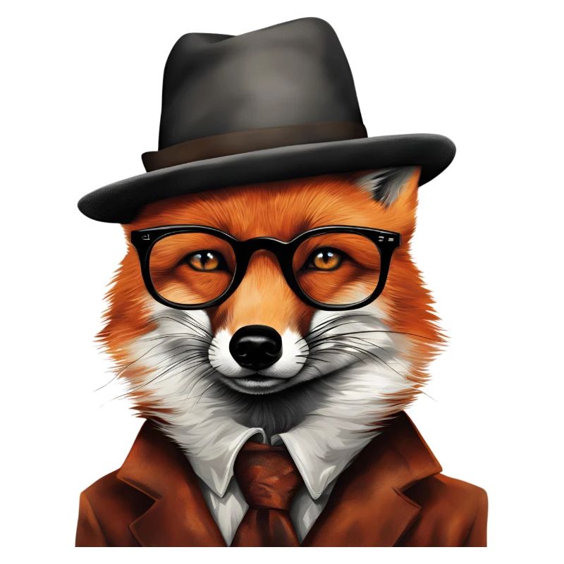 Sherlock Fox in Classic Attire
