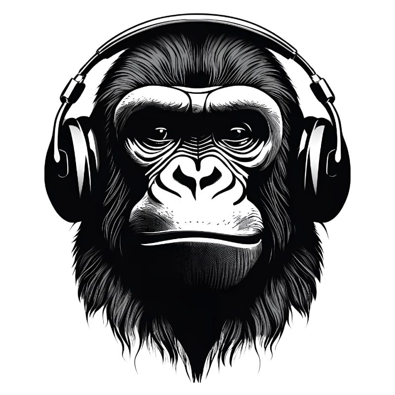 gorilla, primate, monkey