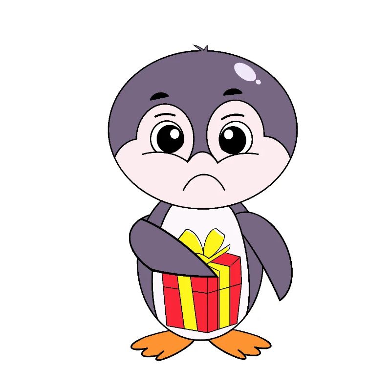 Elegant penguin, versatile for every moment
