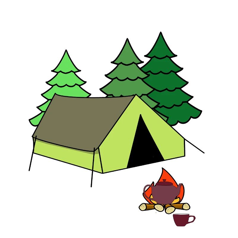 Fire Campfire Tent Camp Camping Camping