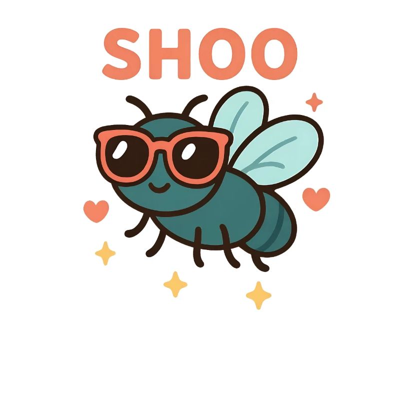 Shoo Fly Funny Hate Flies Shoo Fly