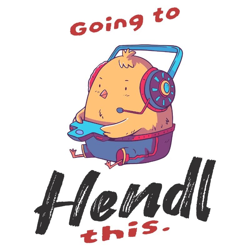 Chick with gaming accessories