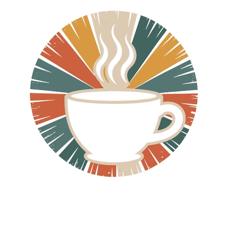 Warming Coffee Mug Retro Design